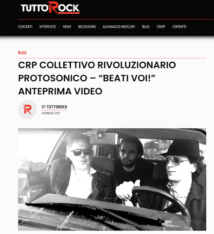 Beati voi crp anteprima video