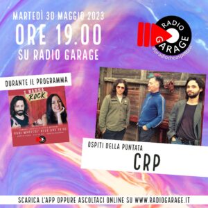 CRP Collettivo Rivoluzionario Protosonico presenta l'album BEATI VOI! a Radio Garage