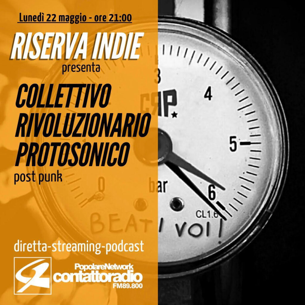 CRP Collettivo Rivoluzionario Protosonico ospite a contattoradio Popolare Network