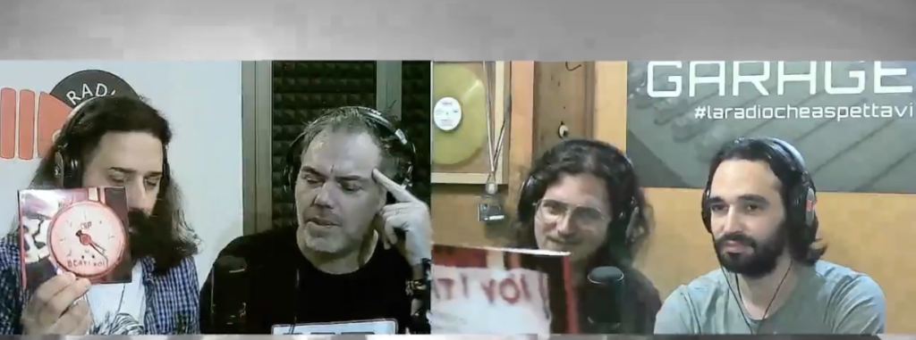 CRP Collettivo Rivoluzionario Protosonico presenta l'album BEATI VOI! a Radio Garage