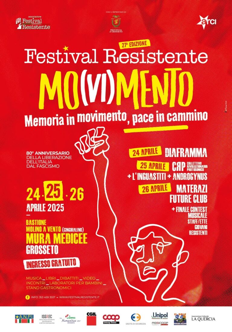 FEstival Resistente 2025 Grosseto CRP Collettivo Rivoluzionario Protosonico