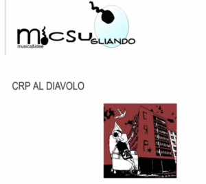 Micsugliando - recensione a AL DIAVOLO di CRP Collettivo Rivoluzionario Protosonico