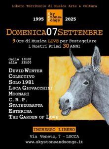 7 settembre 2025 - ore 18 CRP Collettivo Rivoluzionario PRotosonico live a Sky Stone & Songs